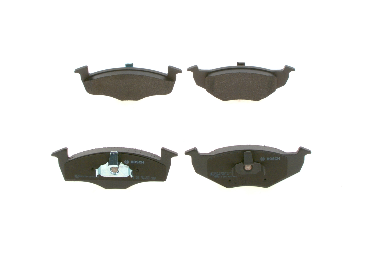 Купити 0986424449 Bosch Колодки гальмівні передні, дискові