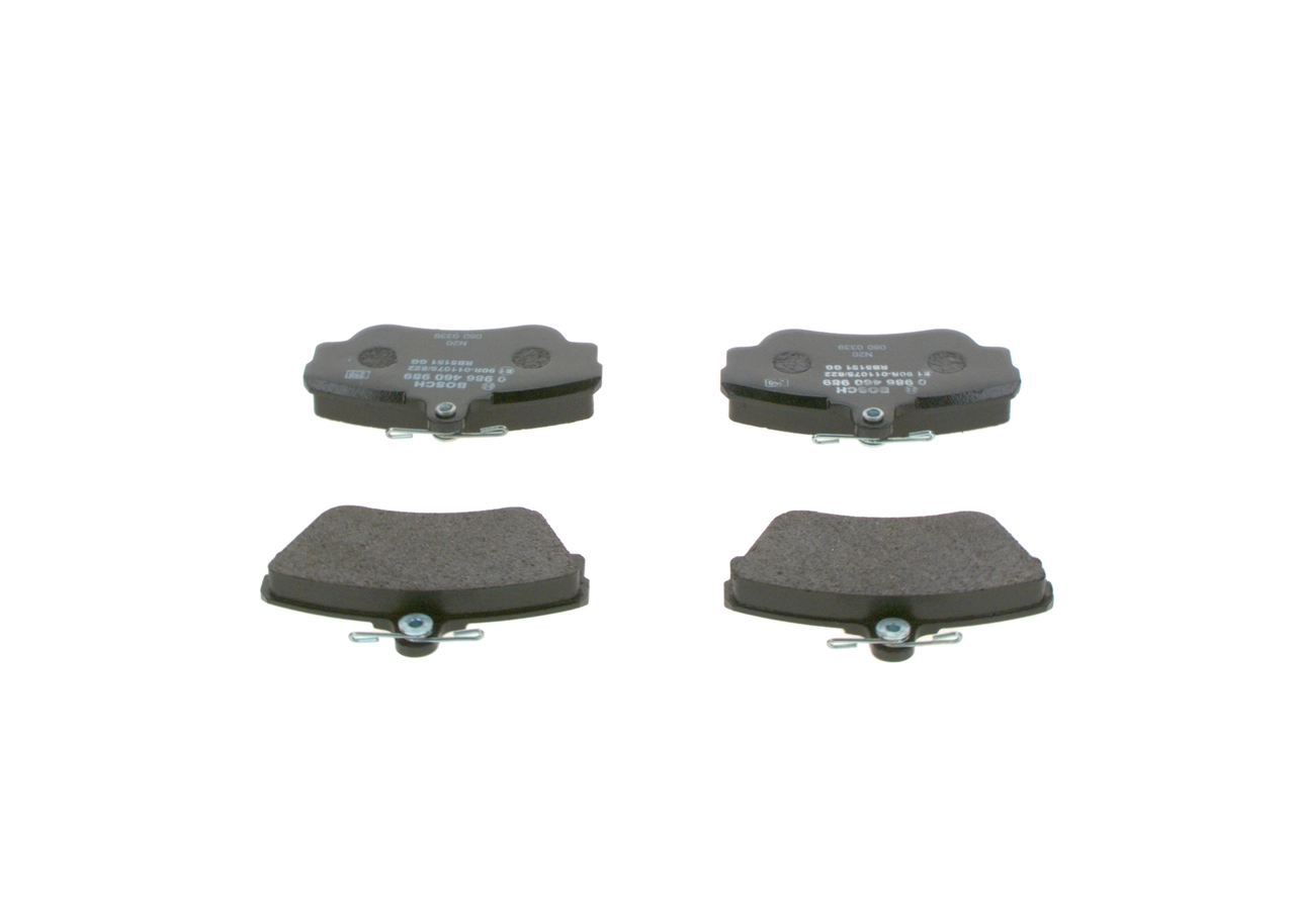 0986460989 Bosch Передні гальмівні колодки