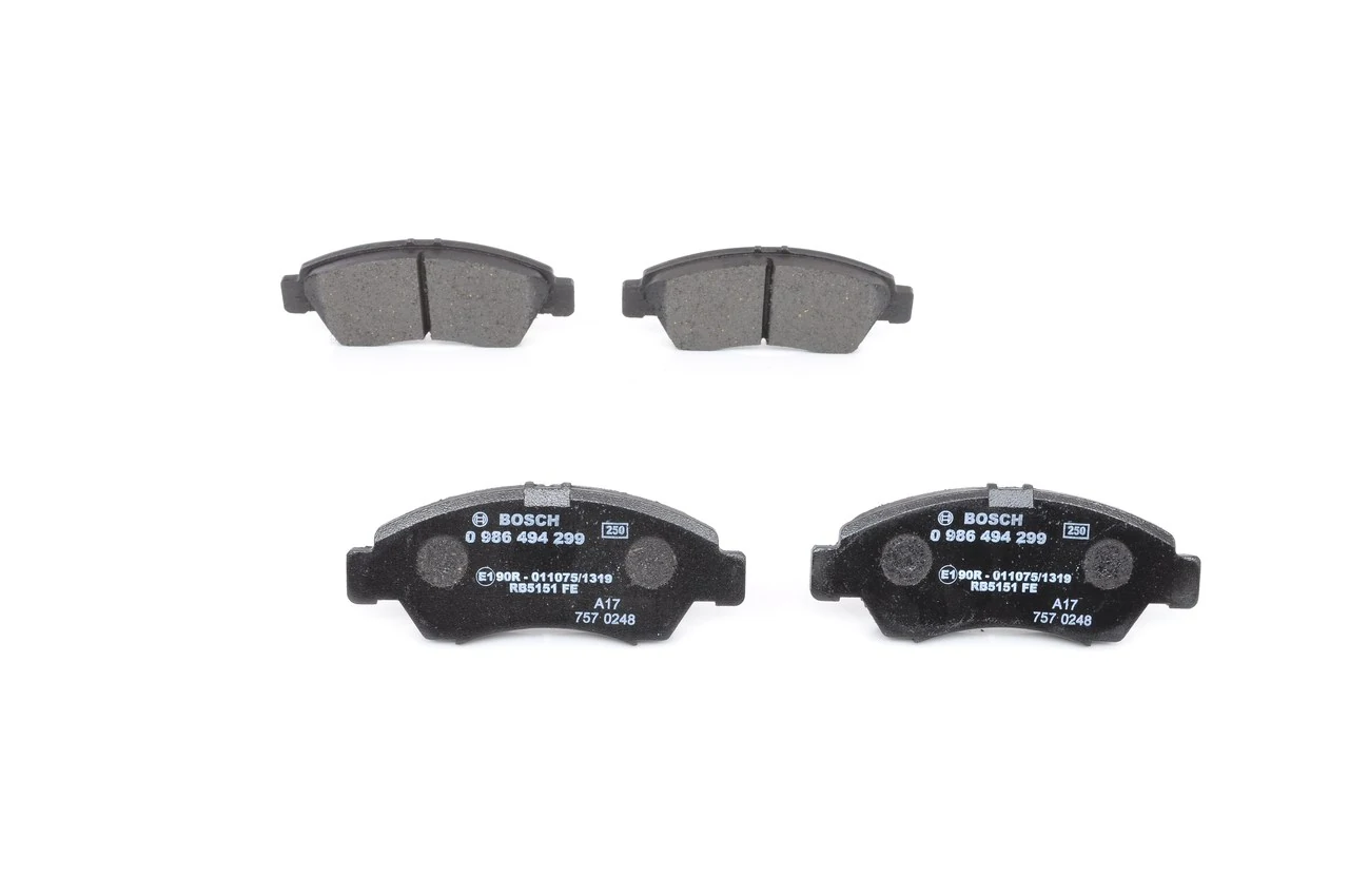Гальмівні колодки Bosch 0986494299 ціна, від 23.32 USD