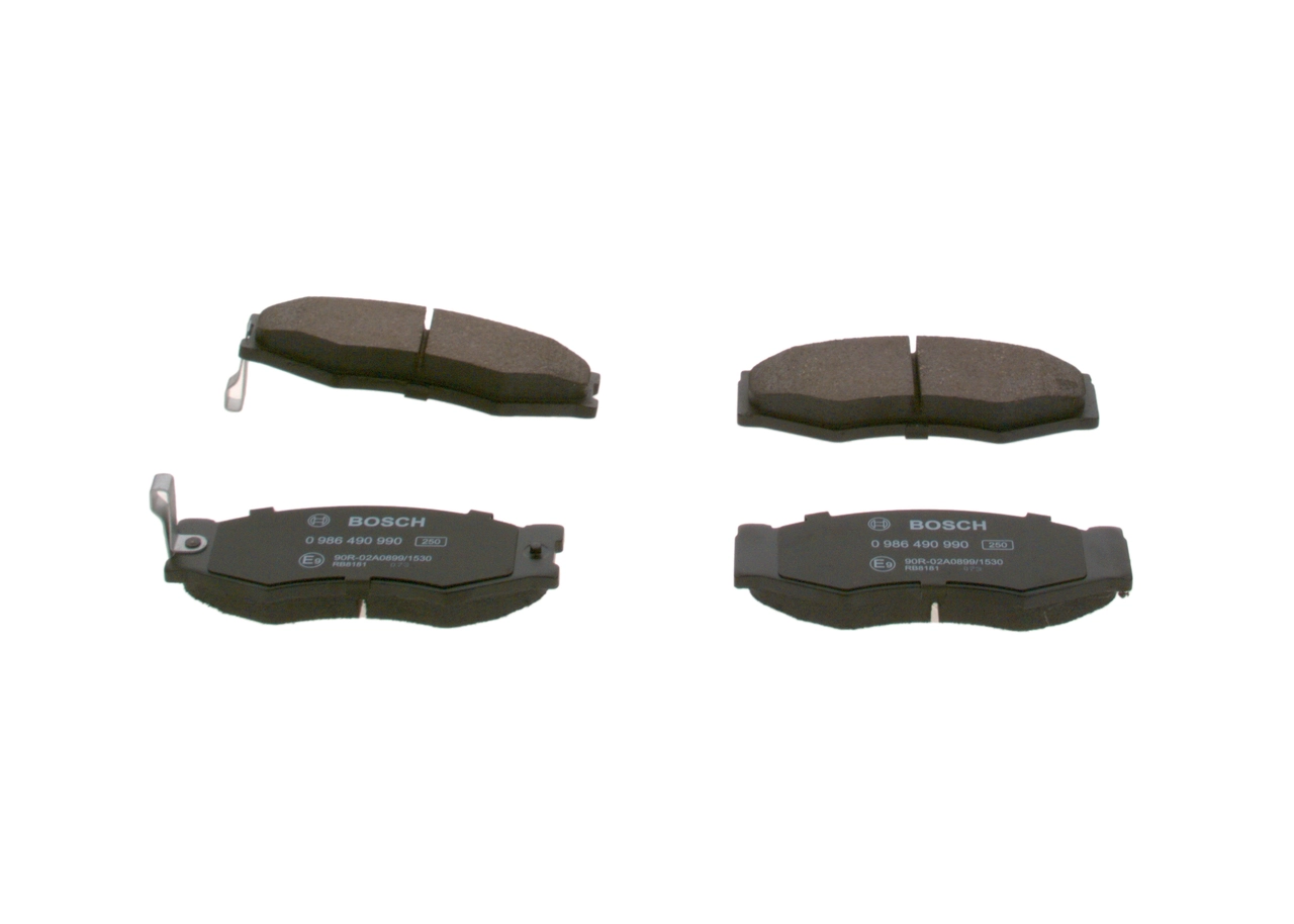 Гальмівні колодки Bosch 0986490990 ціна, від 15.02 USD