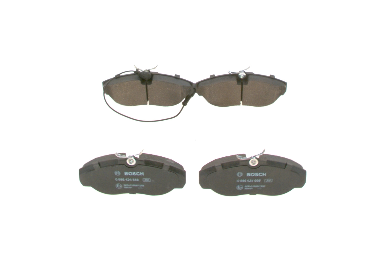 Гальмівні колодки Bosch 0986424556 ціна, від 25.62 USD