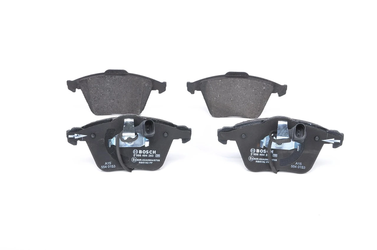 0986494283 Bosch Передні гальмівні колодки