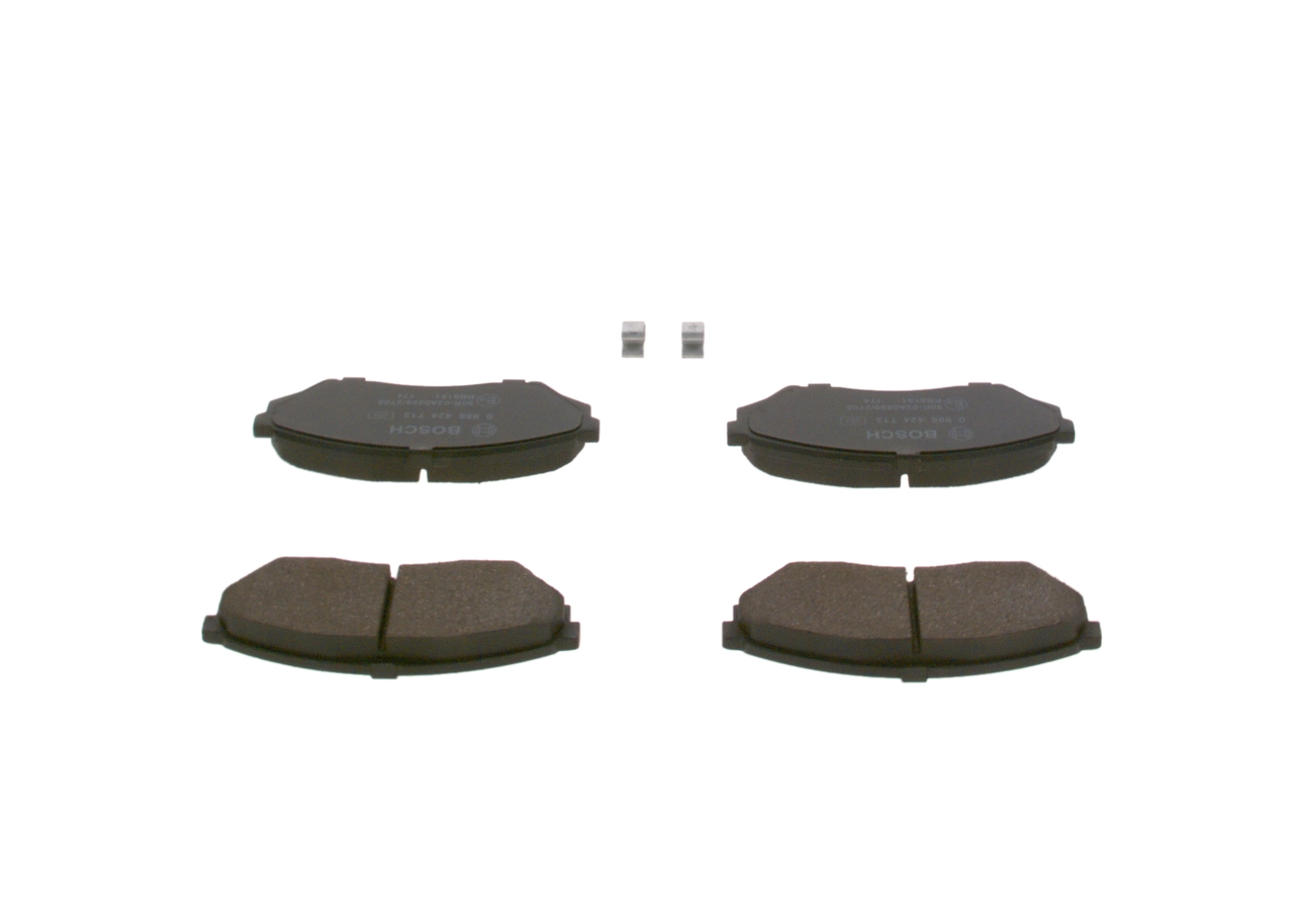 0986424713 Bosch Передні гальмівні колодки