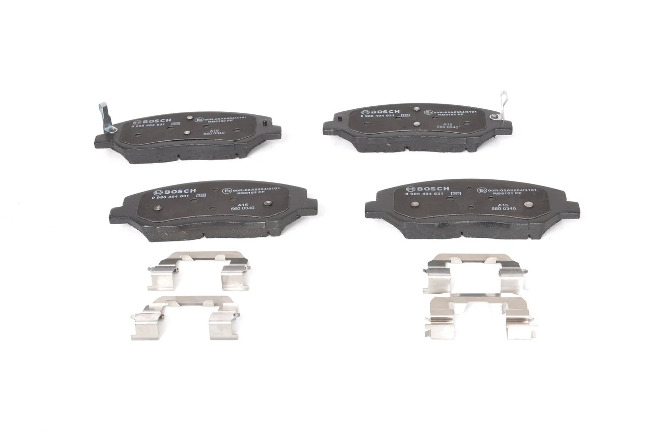 0986494631 Bosch Передні гальмівні колодки