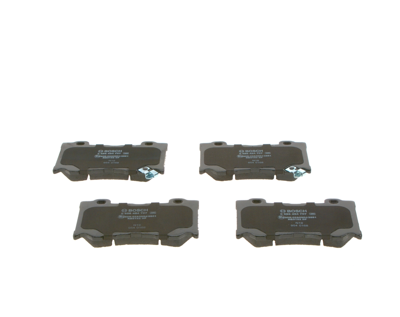 Гальмівні колодки Bosch 0986494707 ціна, від 34.75 USD