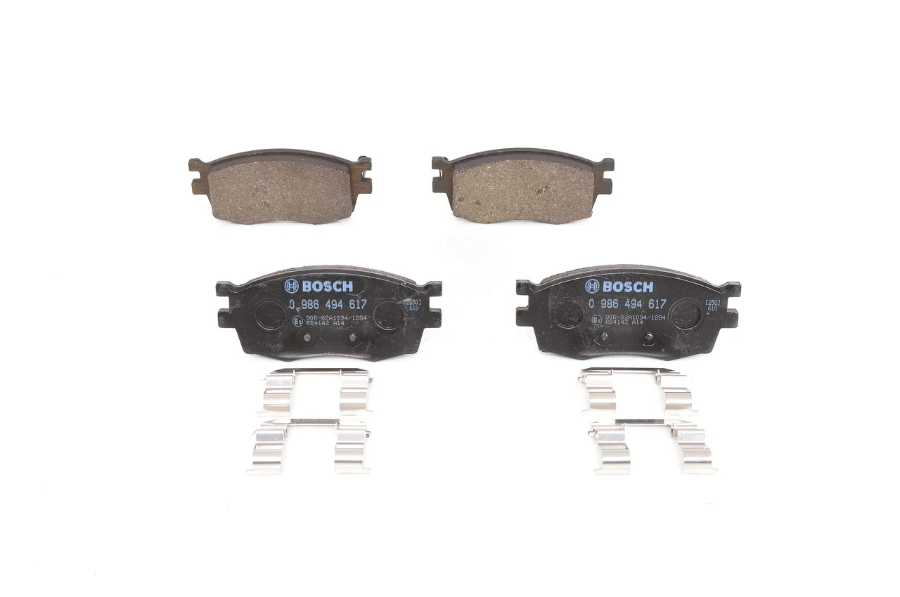Гальмівні колодки Bosch 0986494617 ціна, від 19.06 USD