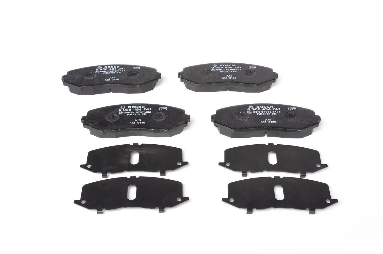 Гальмівні колодки Bosch 0986494241 ціна, від 31.10 USD