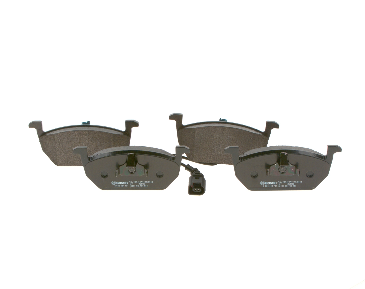 0986494721 Bosch Передні гальмівні колодки