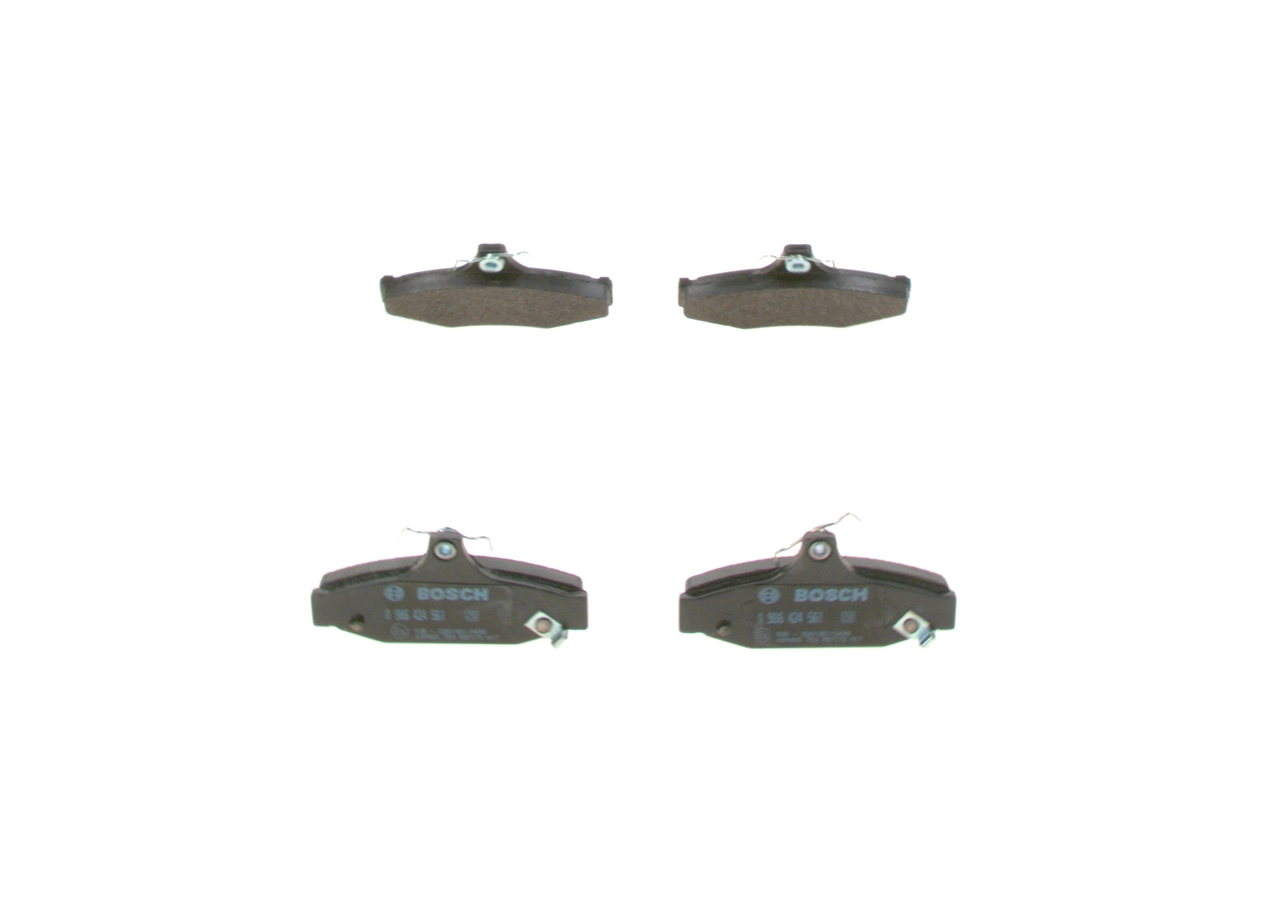0986424561 Bosch Колодки гальмівні задні, дискові