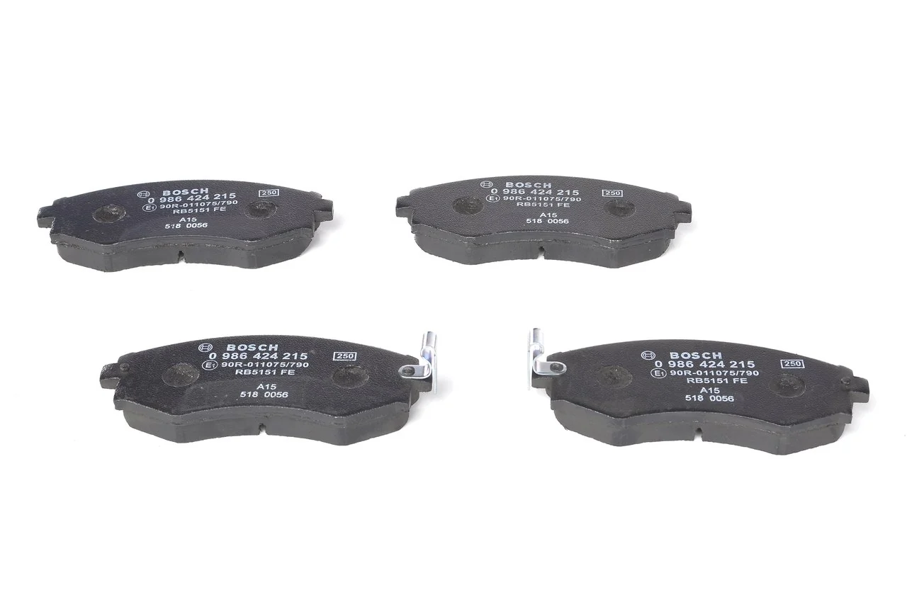 Передні тормозні колодки 0986424215 Bosch