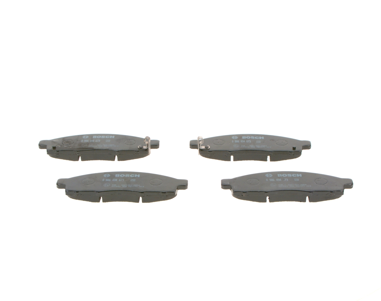 Гальмівні колодки Bosch 0986494673 ціна, від 36.38 USD