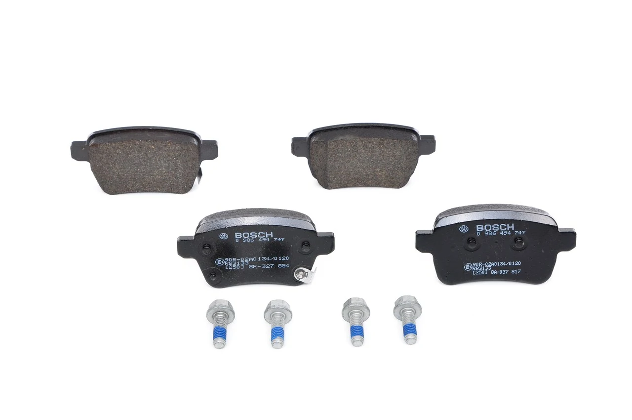 Передні тормозні колодки 0986494747 Bosch