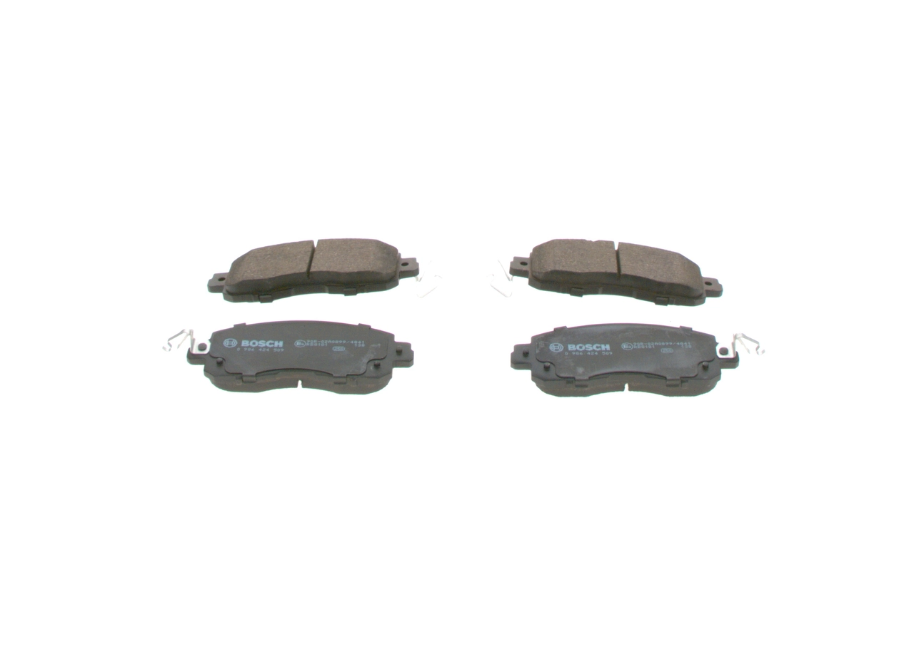 Гальмівні колодки Bosch 0986424509 ціна, від 35.35 USD