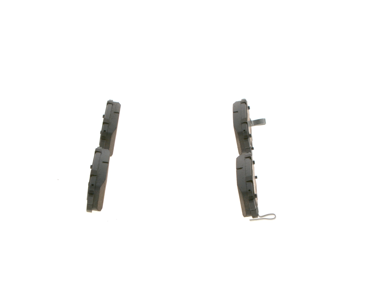 0986494887 Bosch Колодки гальмівні задні, дискові