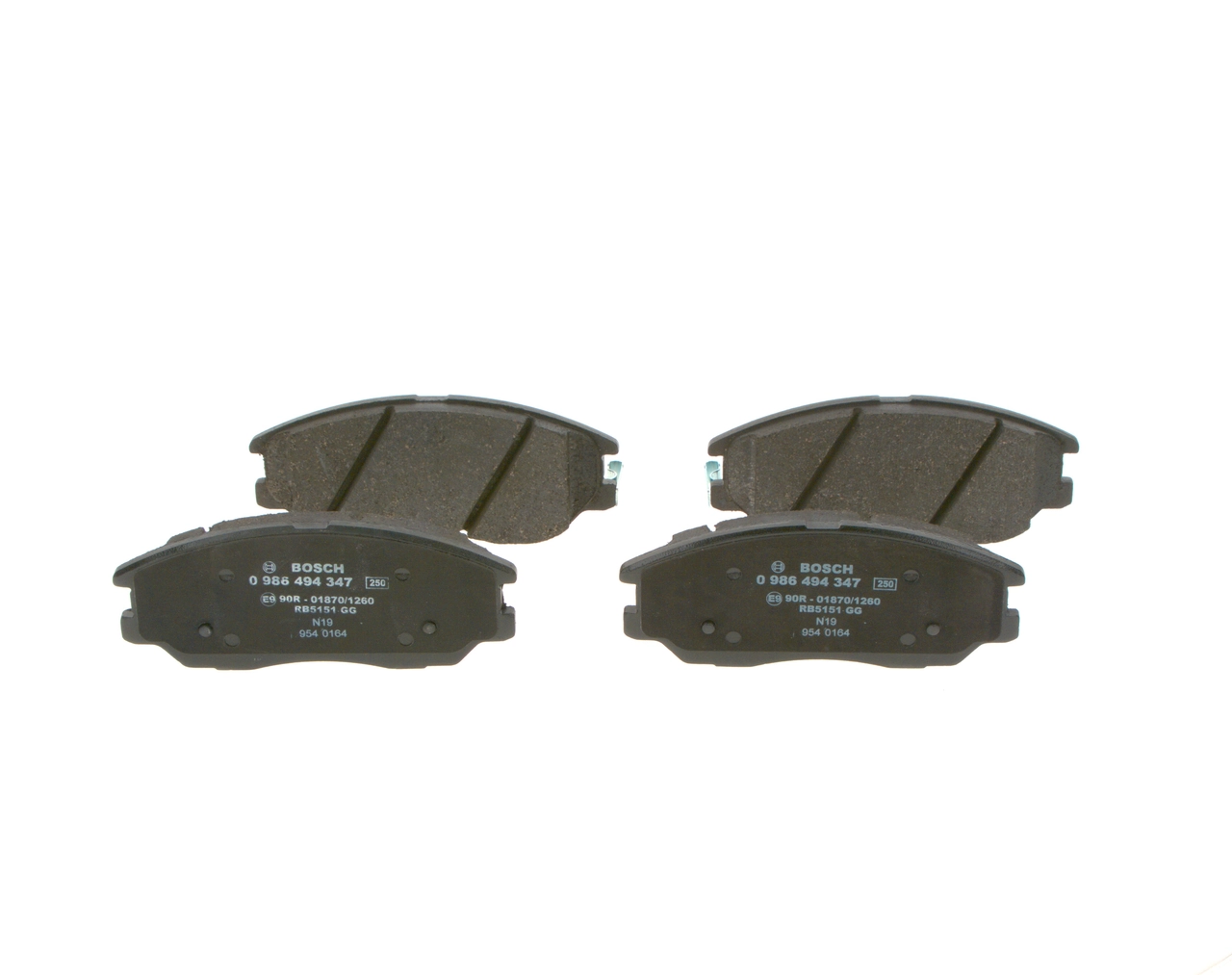 Тормозні колодки Bosch 0986494347