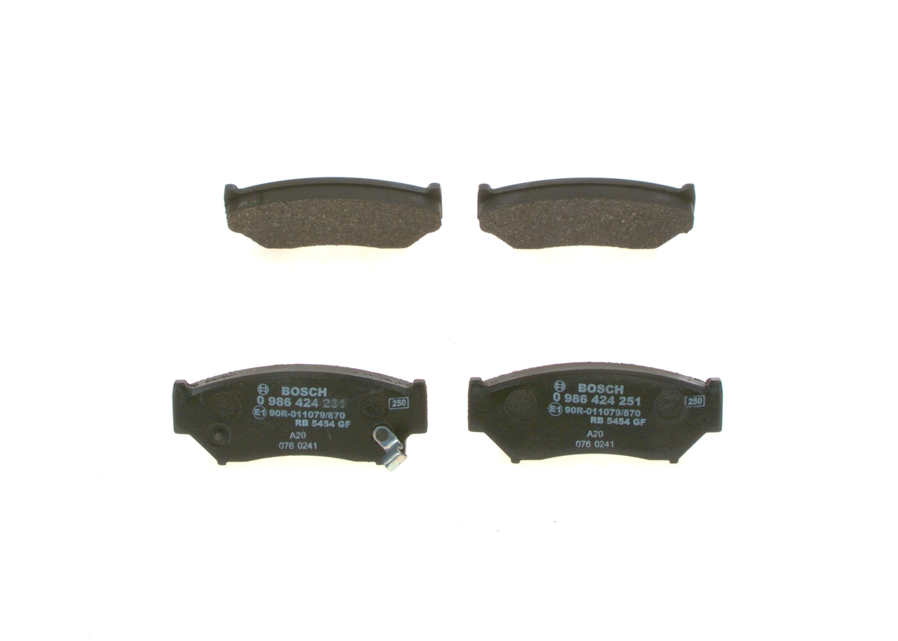 Гальмівні колодки Bosch 0986424251 ціна, від 14.11 USD