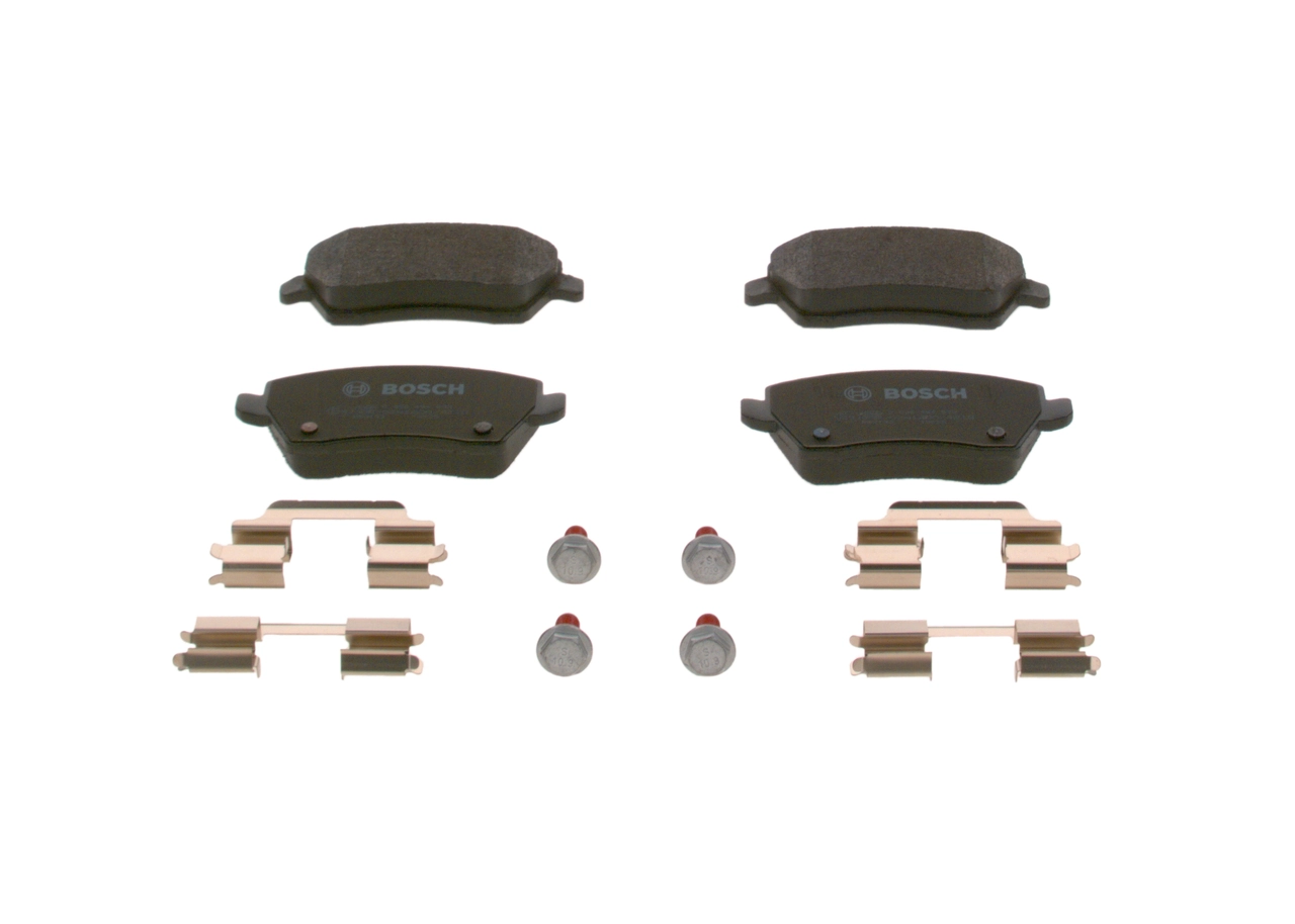Купити 0986494592 Bosch Колодки гальмівні передні, дискові