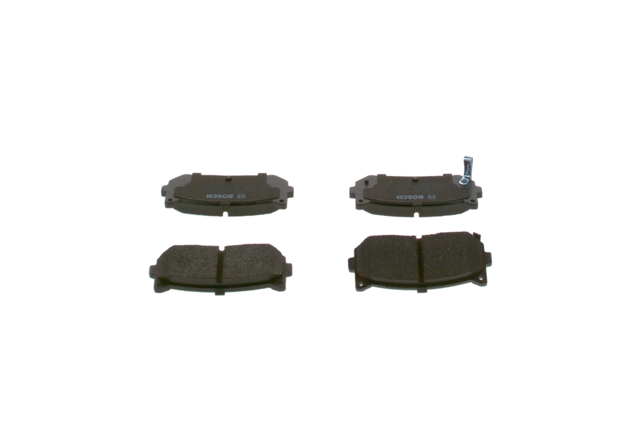 0986424693 Bosch Колодки гальмівні задні, дискові