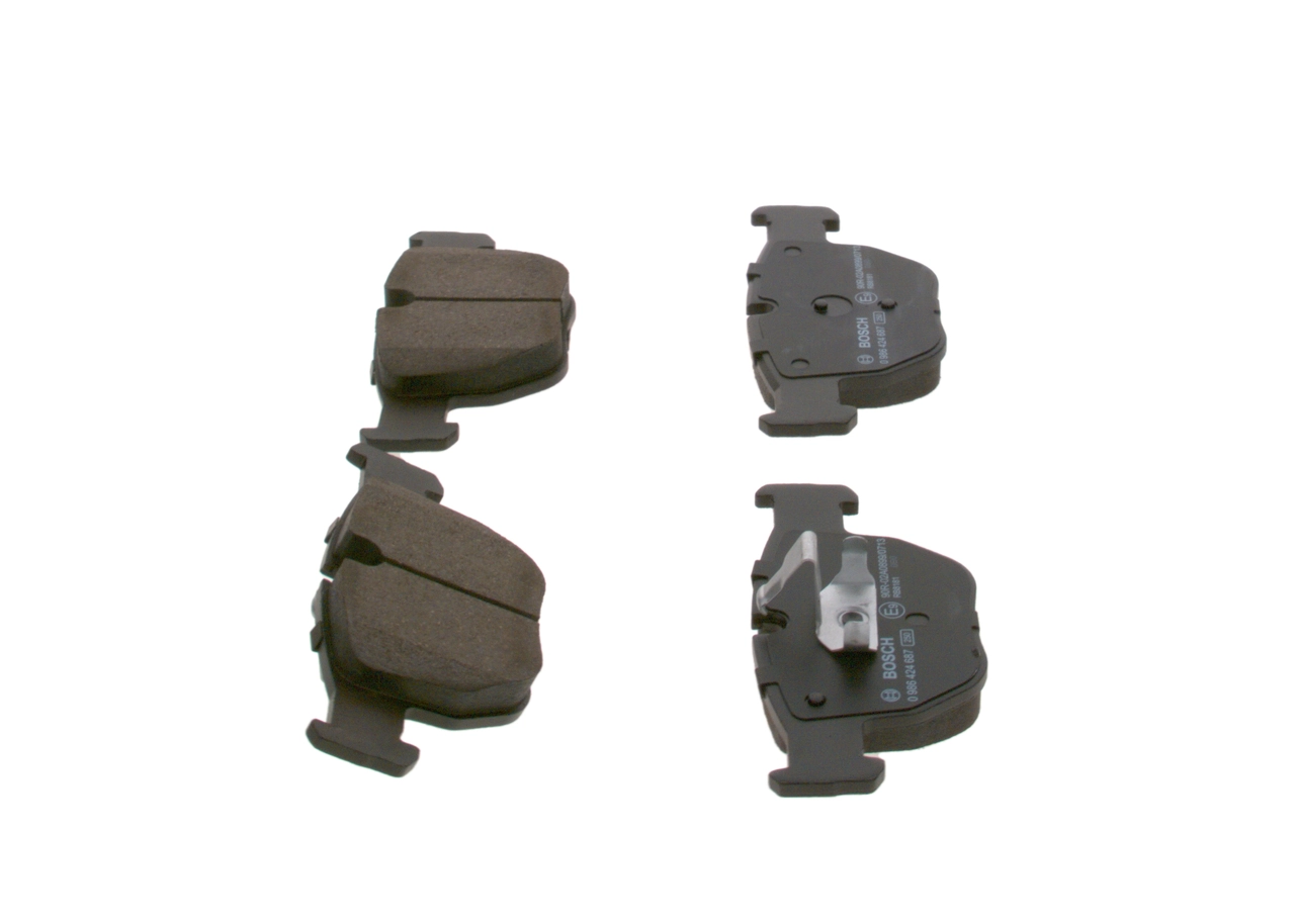 Купити 0986424687 Bosch Колодки гальмівні передні, дискові