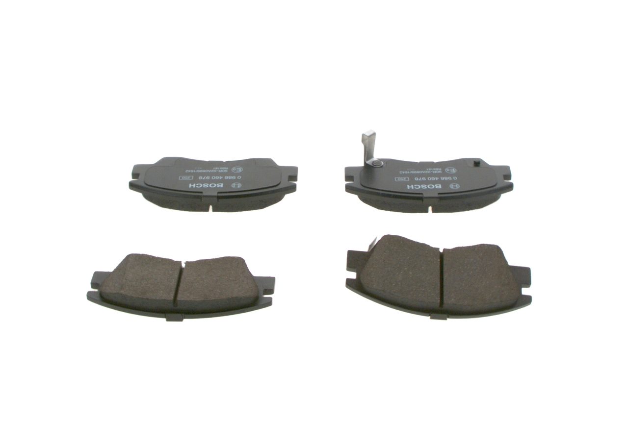 0986460978 Bosch Передні гальмівні колодки