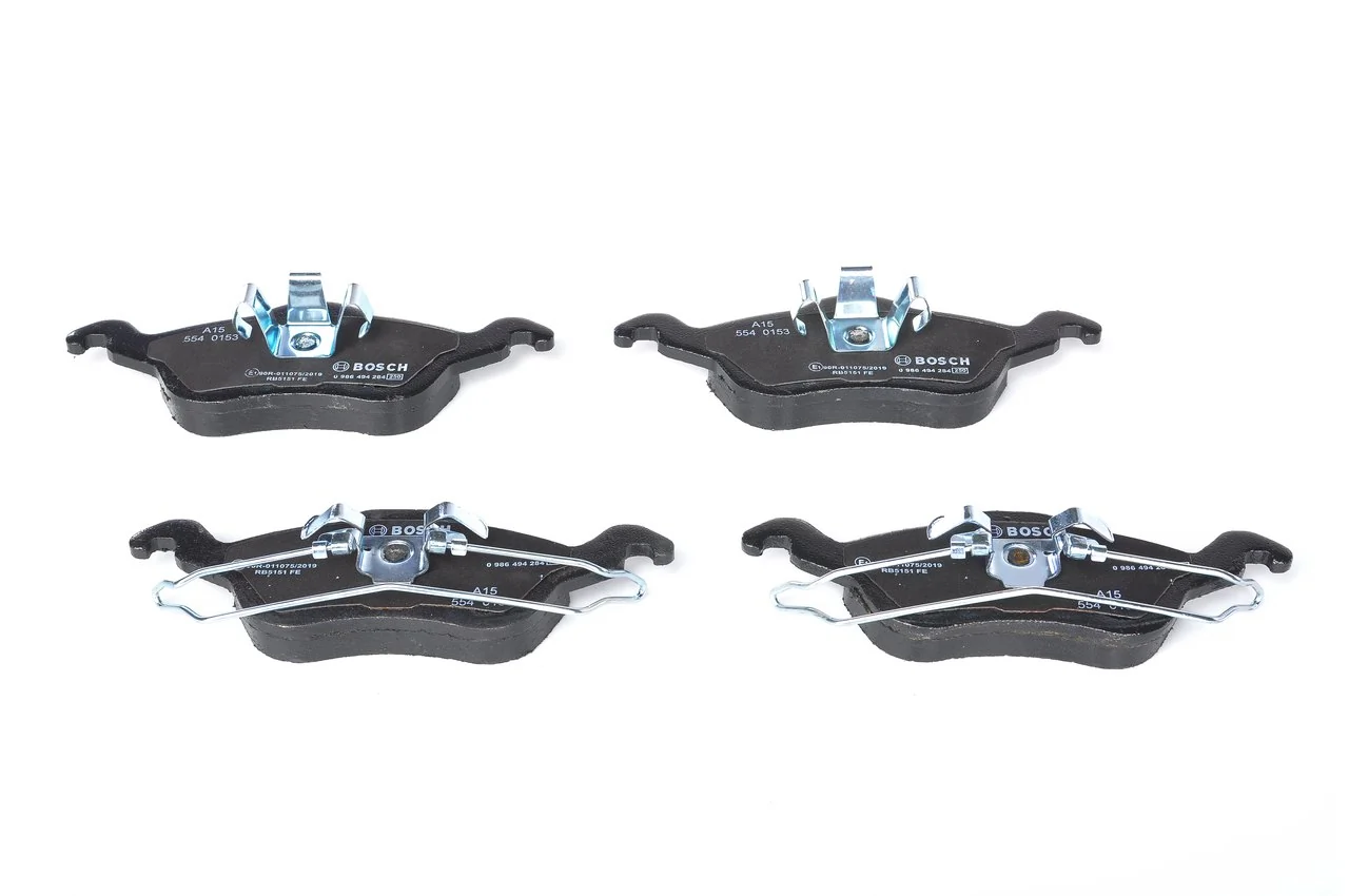 0986494284 Bosch Передні гальмівні колодки