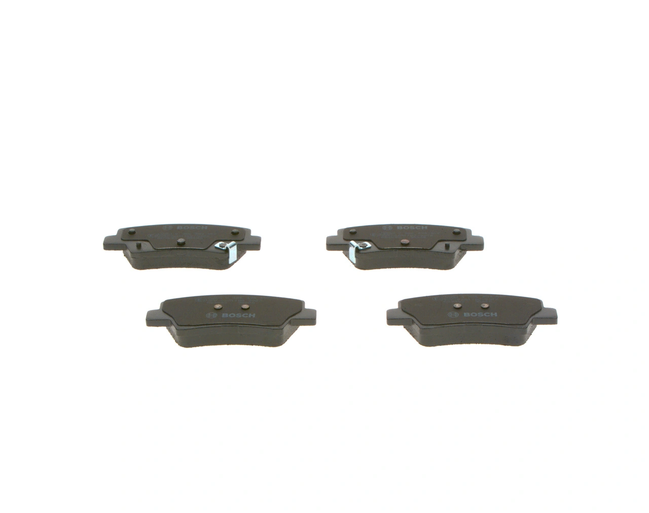 0986494557 Bosch Колодки гальмівні задні, дискові