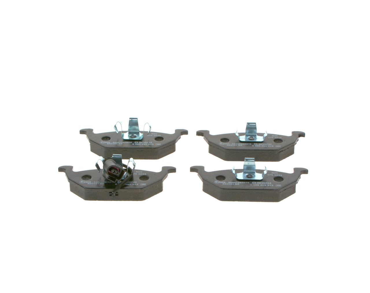 Гальмівні колодки Bosch 0986495213 ціна, від 23.15 USD