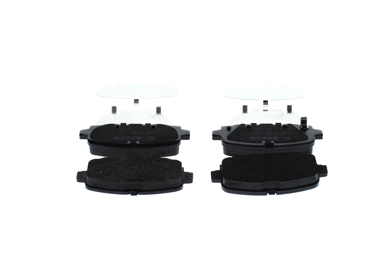 0986424963 Bosch Колодки гальмівні задні, дискові
