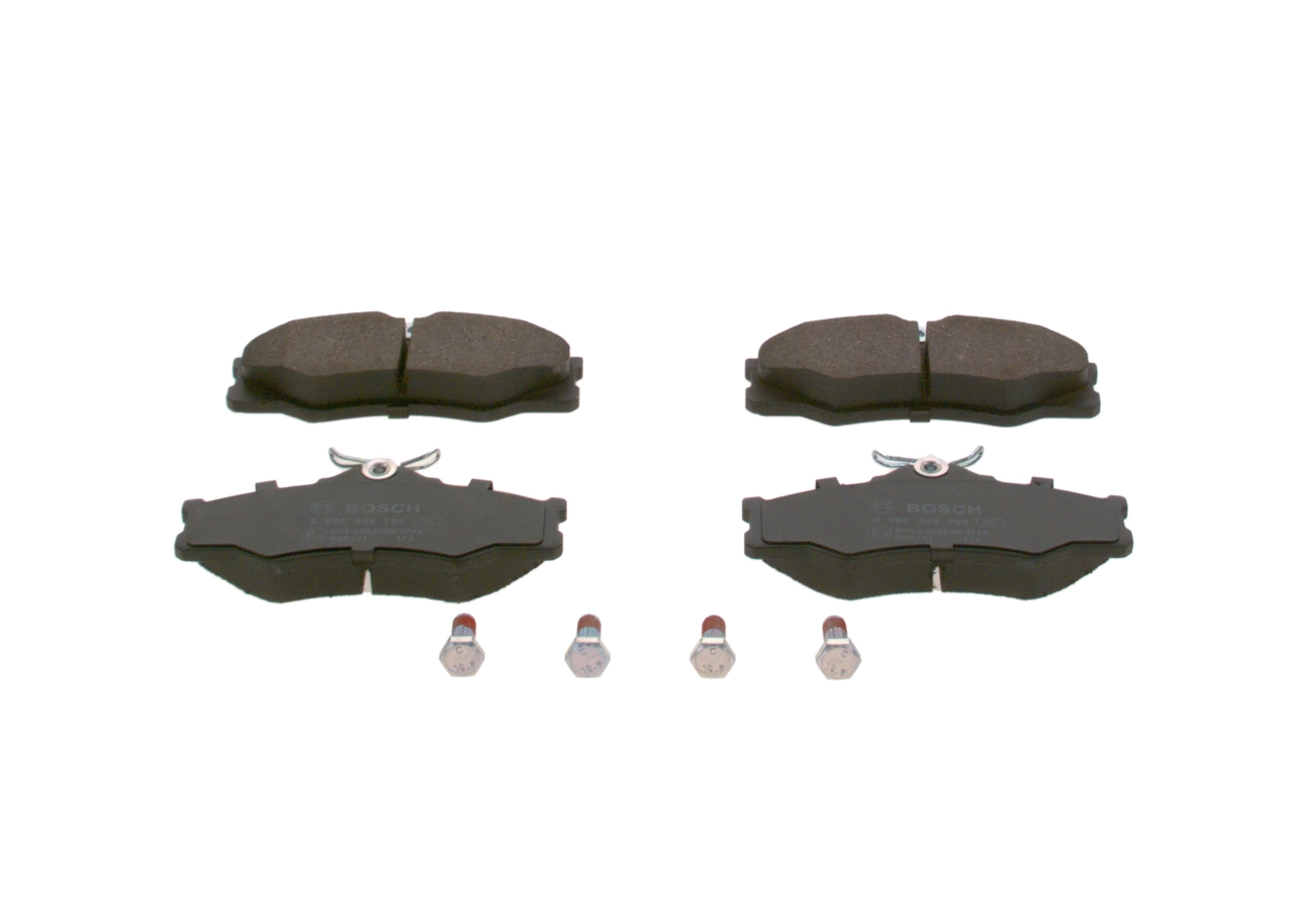0986469790 Bosch Передні гальмівні колодки