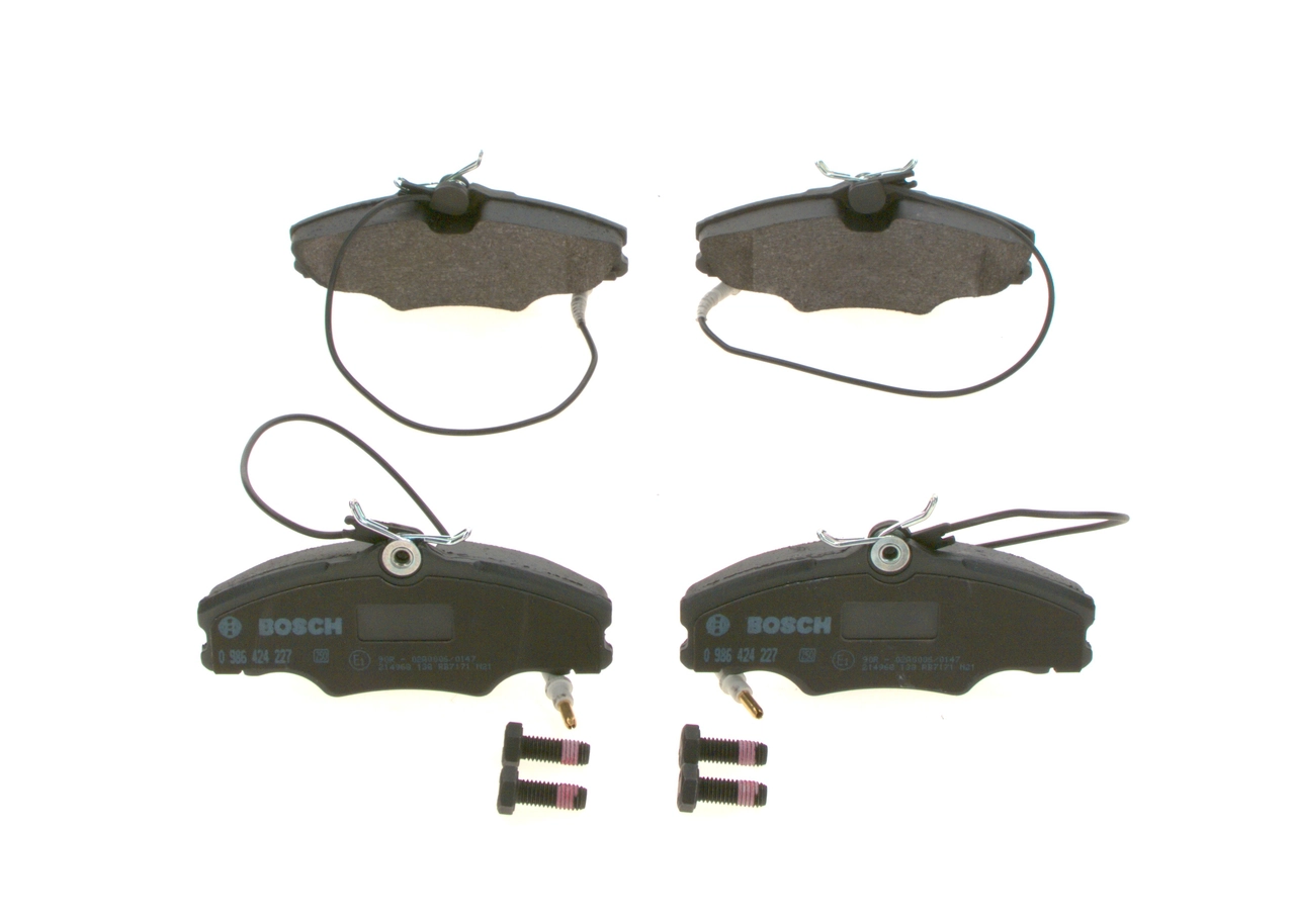 Гальмівні колодки Bosch 0986424227 ціна, від 29.26 USD
