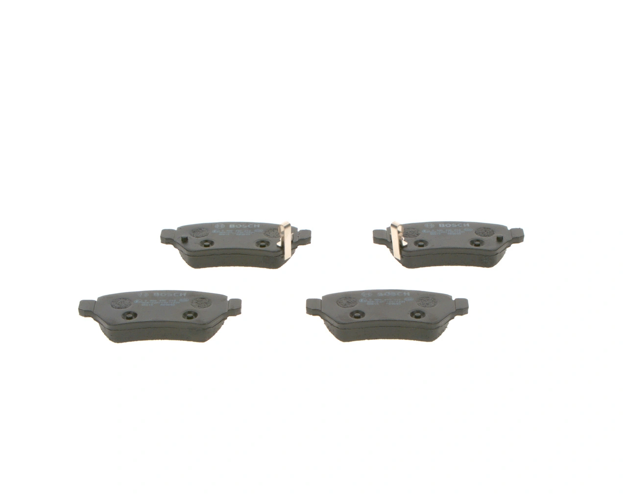 0986495218 Bosch Колодки гальмівні задні, дискові