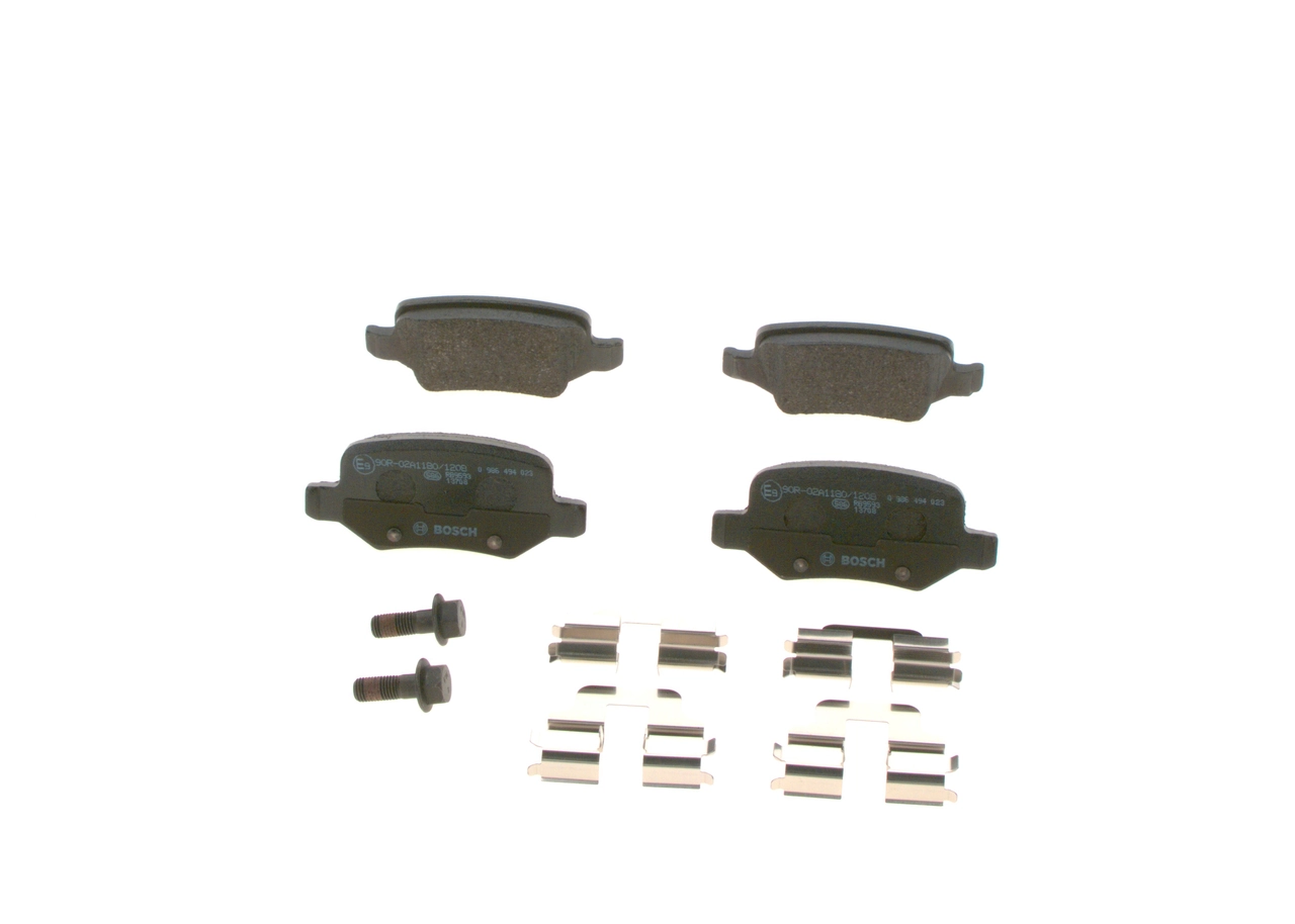 Купити 0986494023 Bosch Задні колодки