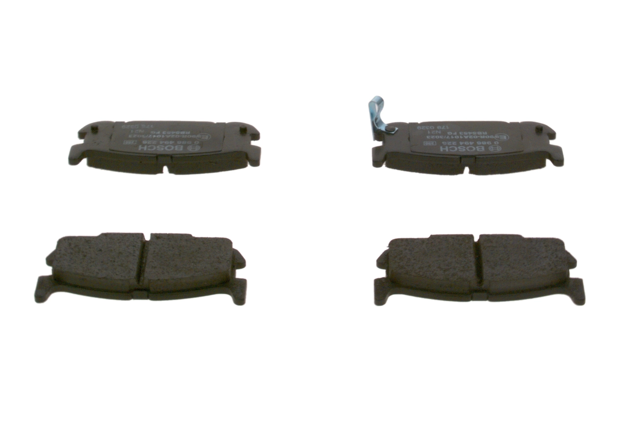 Купити 0986494226 Bosch Задні колодки