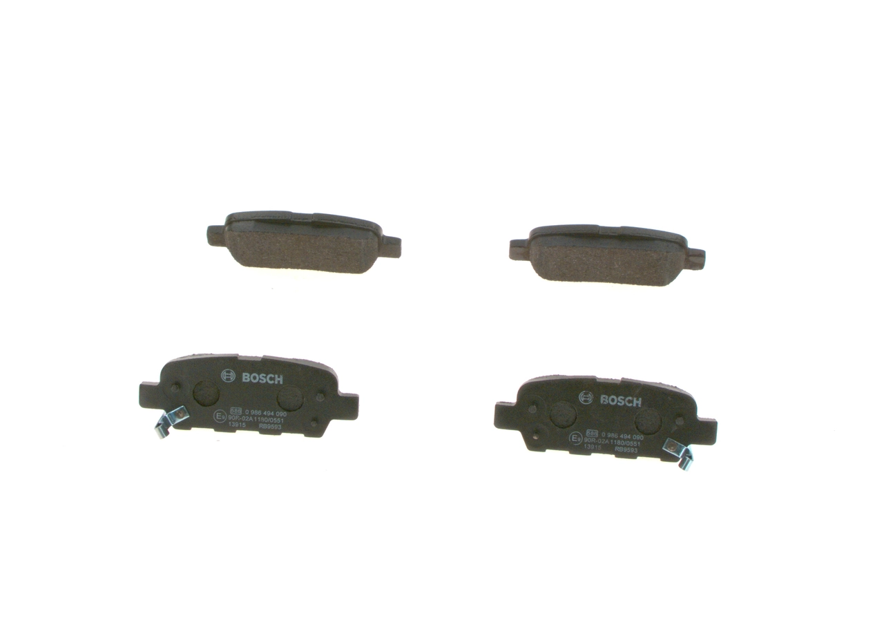 Купити 0986494090 Bosch Задні колодки