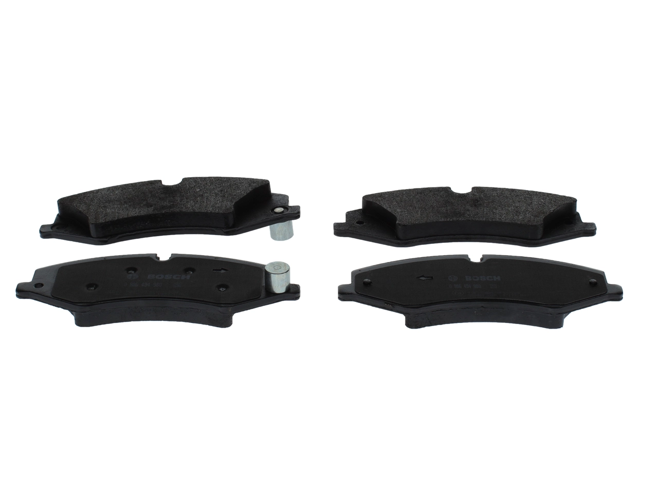 0986494980 Bosch Передні гальмівні колодки