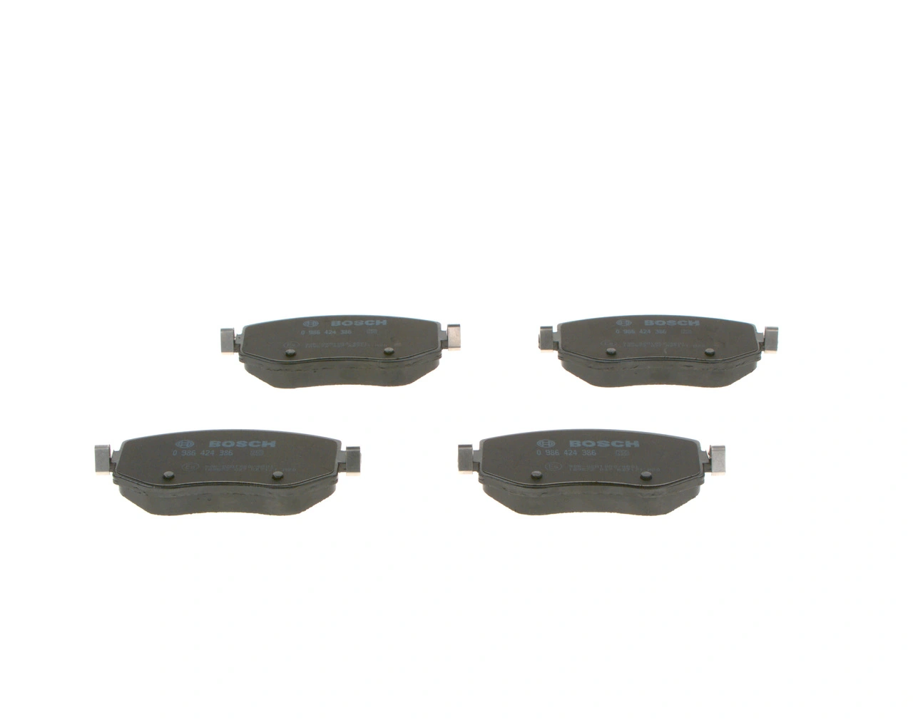 Гальмівні колодки Bosch 0986424386 ціна, від 27.08 USD