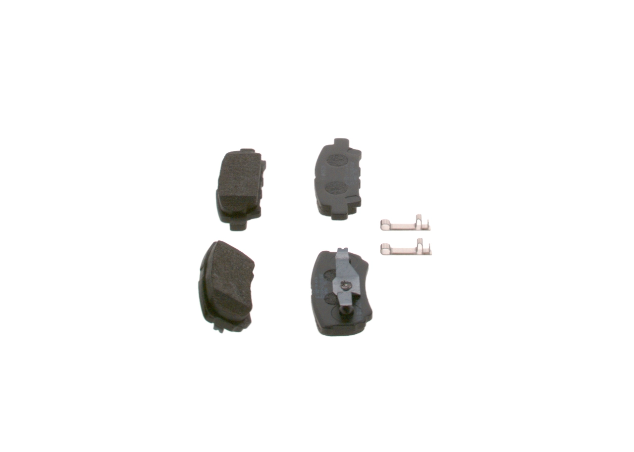 0986424814 Bosch Колодки гальмівні задні, дискові