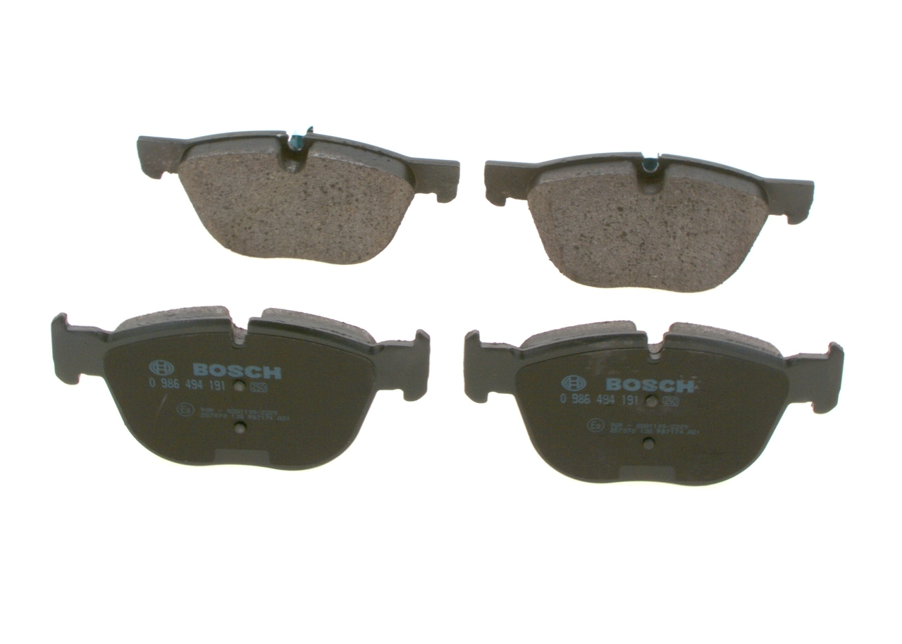 Купити 0986494191 Bosch Колодки гальмівні передні, дискові