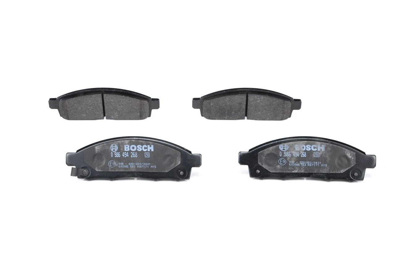 Передні тормозні колодки 0986494268 Bosch