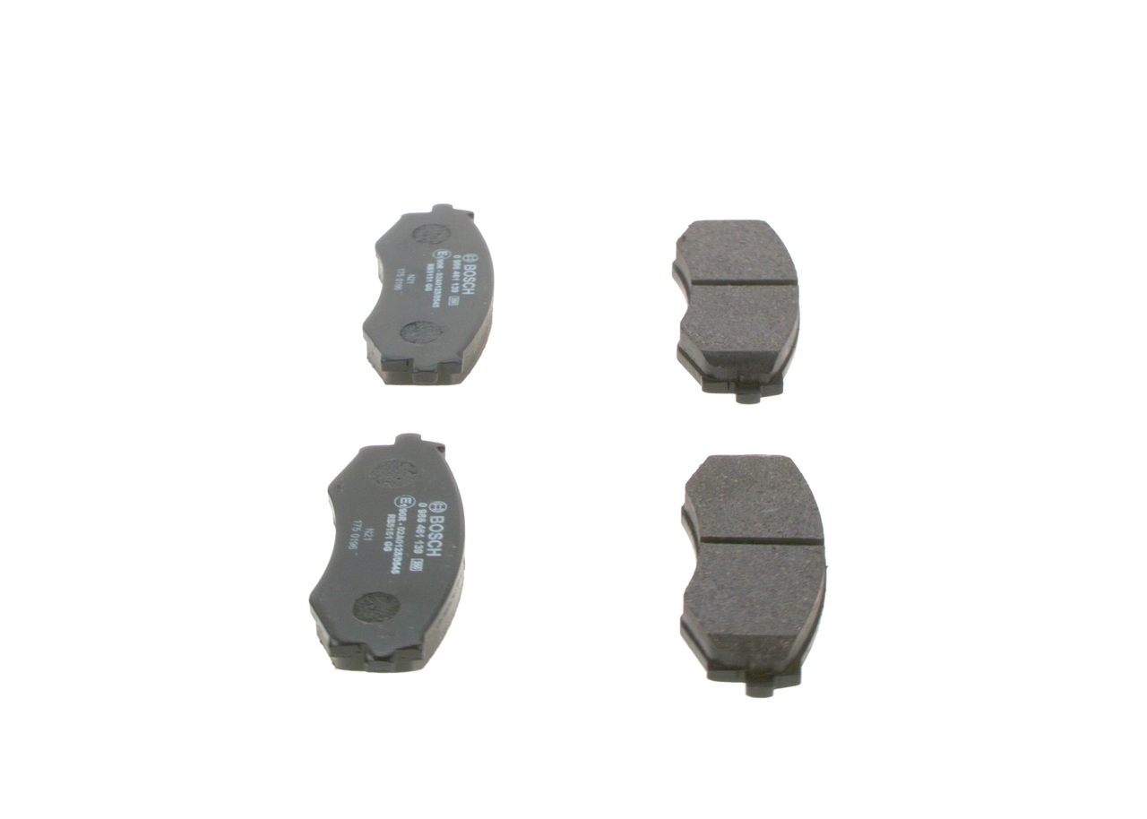 Купити 0986461139 Bosch Колодки гальмівні передні, дискові