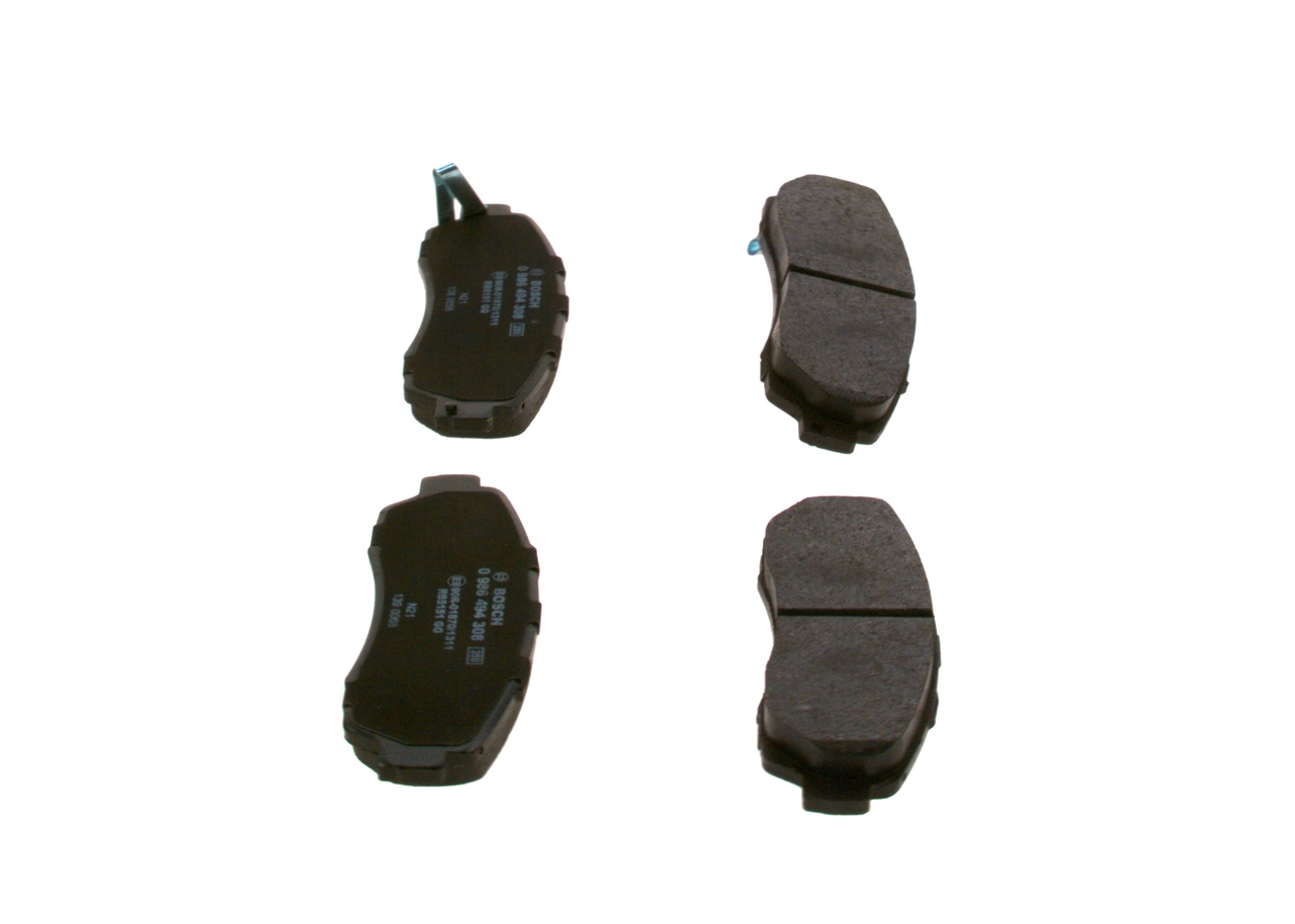 Купити 0986494308 Bosch Колодки гальмівні передні, дискові