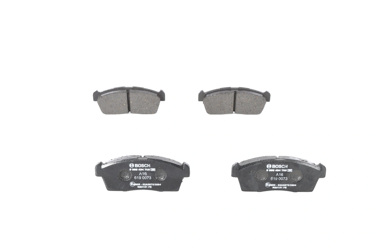 0986494700 Bosch Передні гальмівні колодки