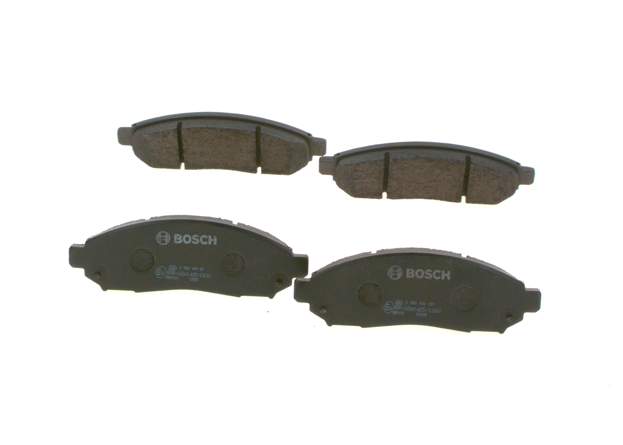 Гальмівні колодки Bosch 0986494151 ціна, від 30.29 USD