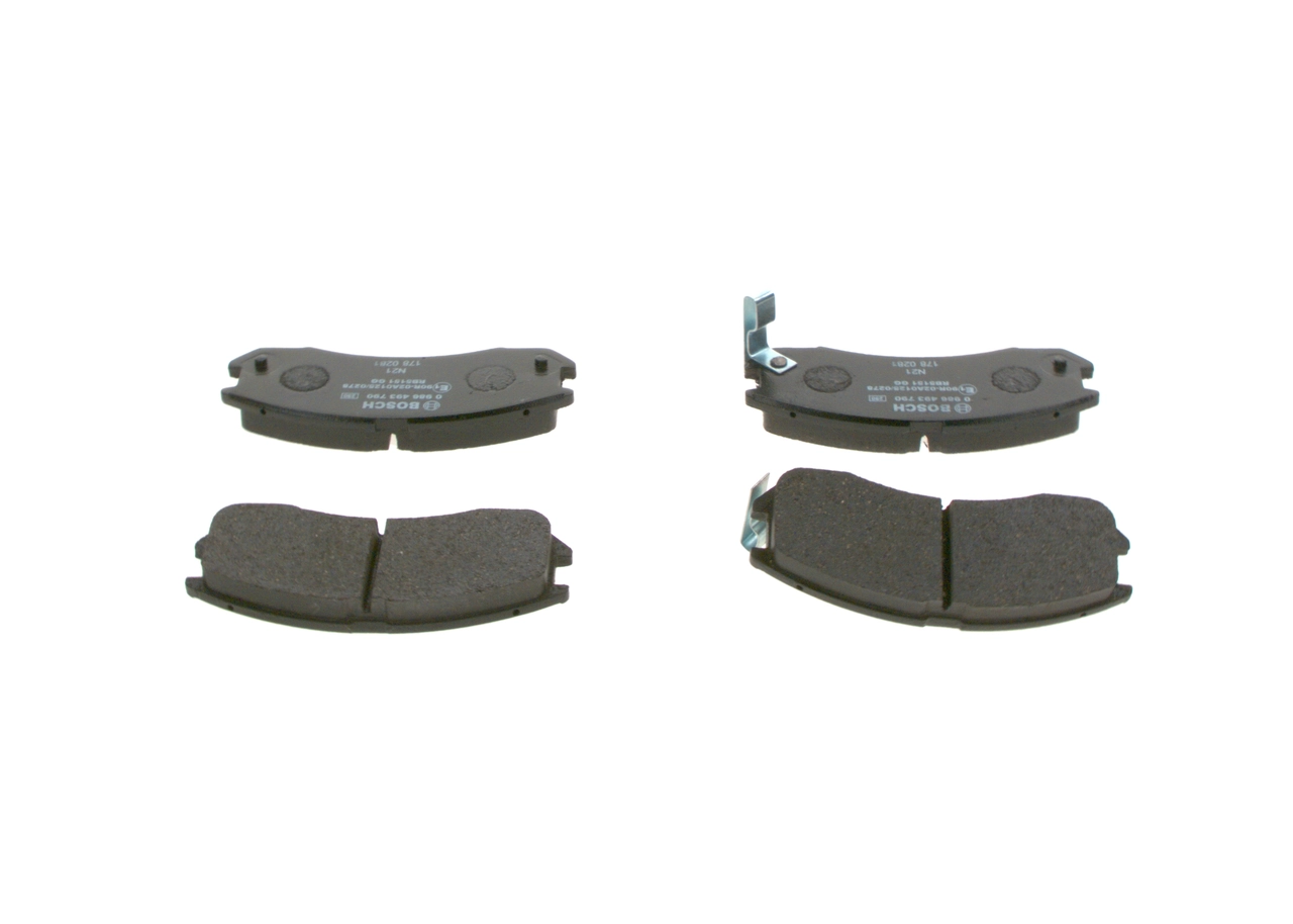 Гальмівні колодки Bosch 0986493790 ціна, від 16.52 USD