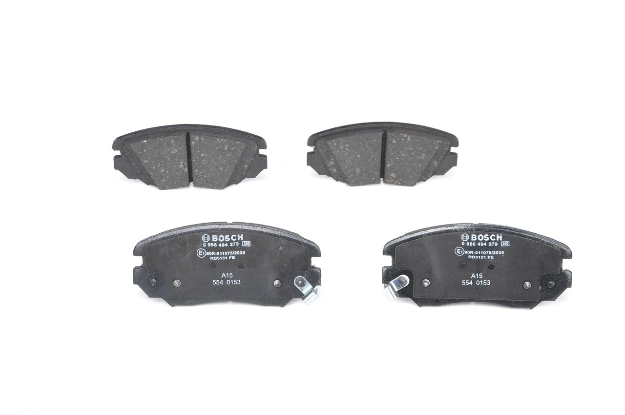 Передні тормозні колодки 0986494279 Bosch