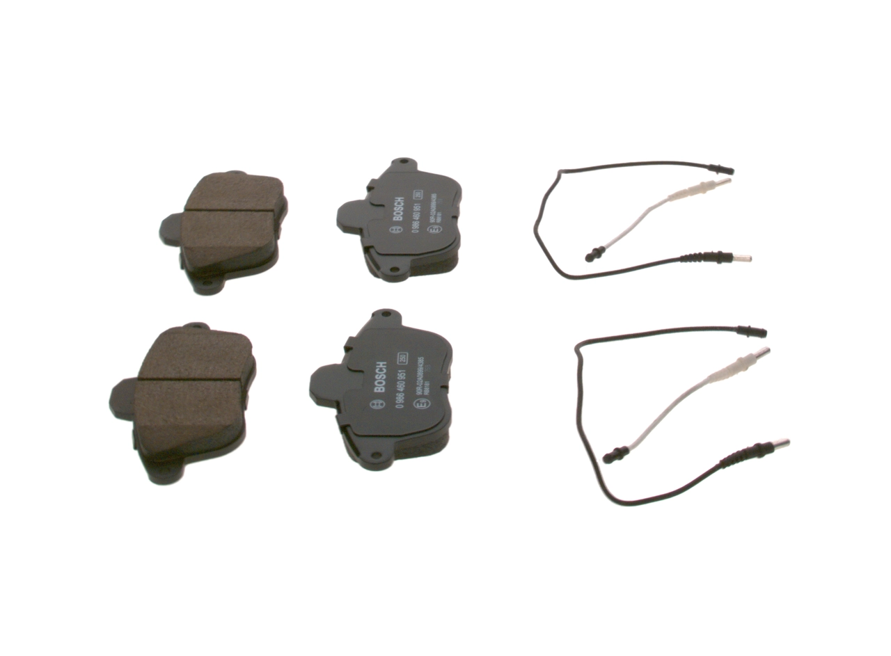 Купити 0986460951 Bosch Колодки гальмівні передні, дискові