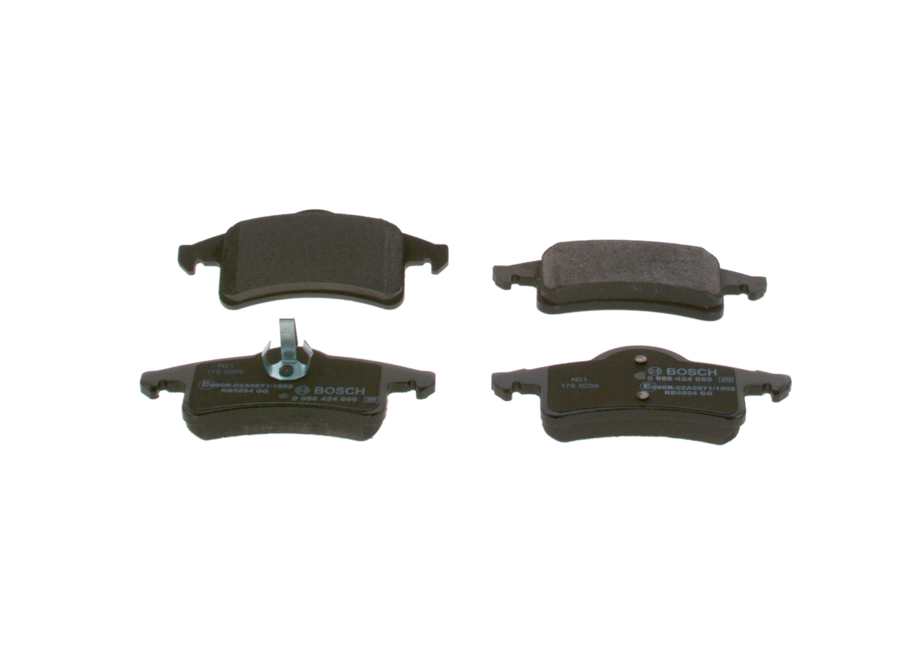 Купити 0986424665 Bosch Задні колодки