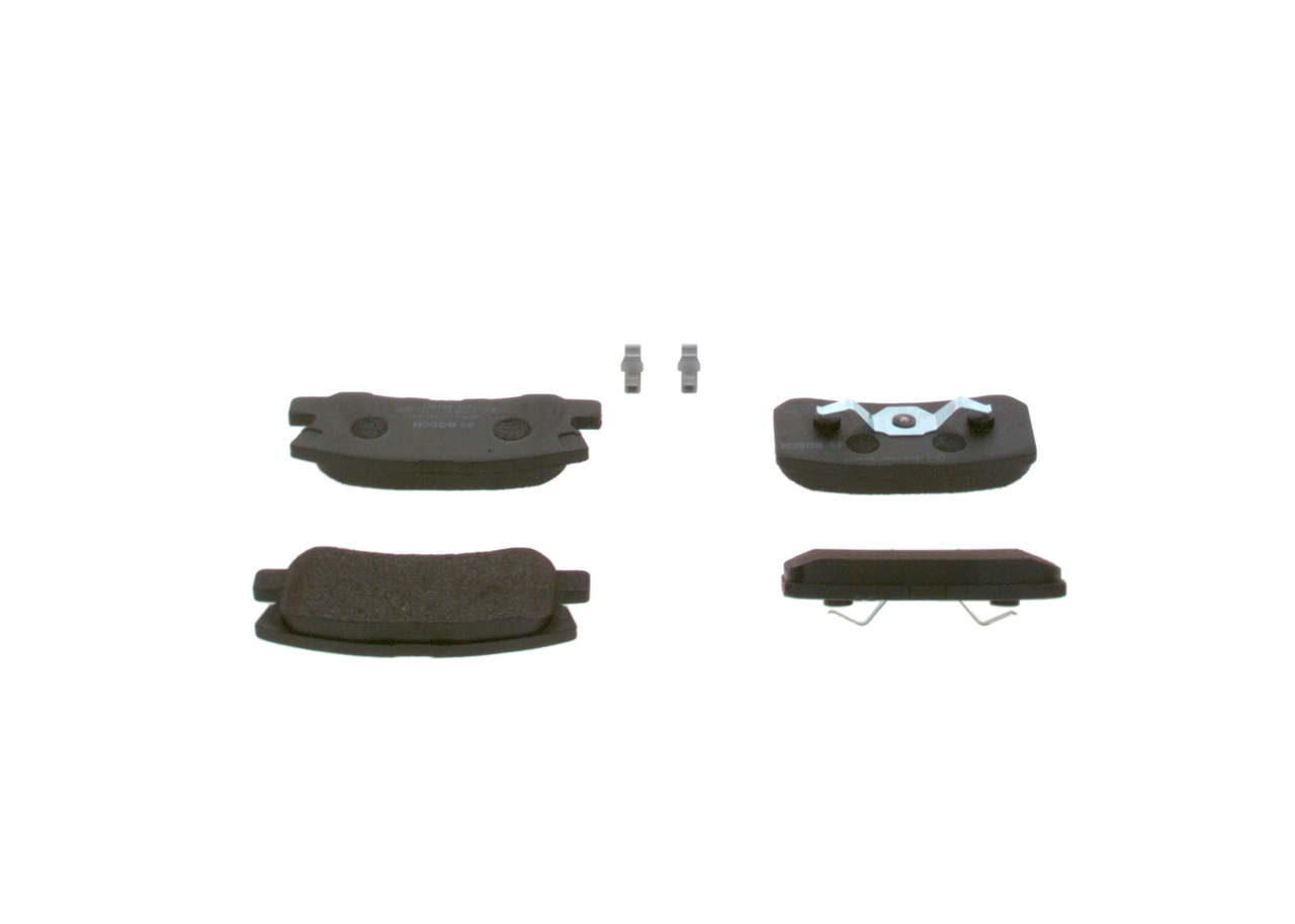 0986424717 Bosch Колодки гальмівні задні, дискові
