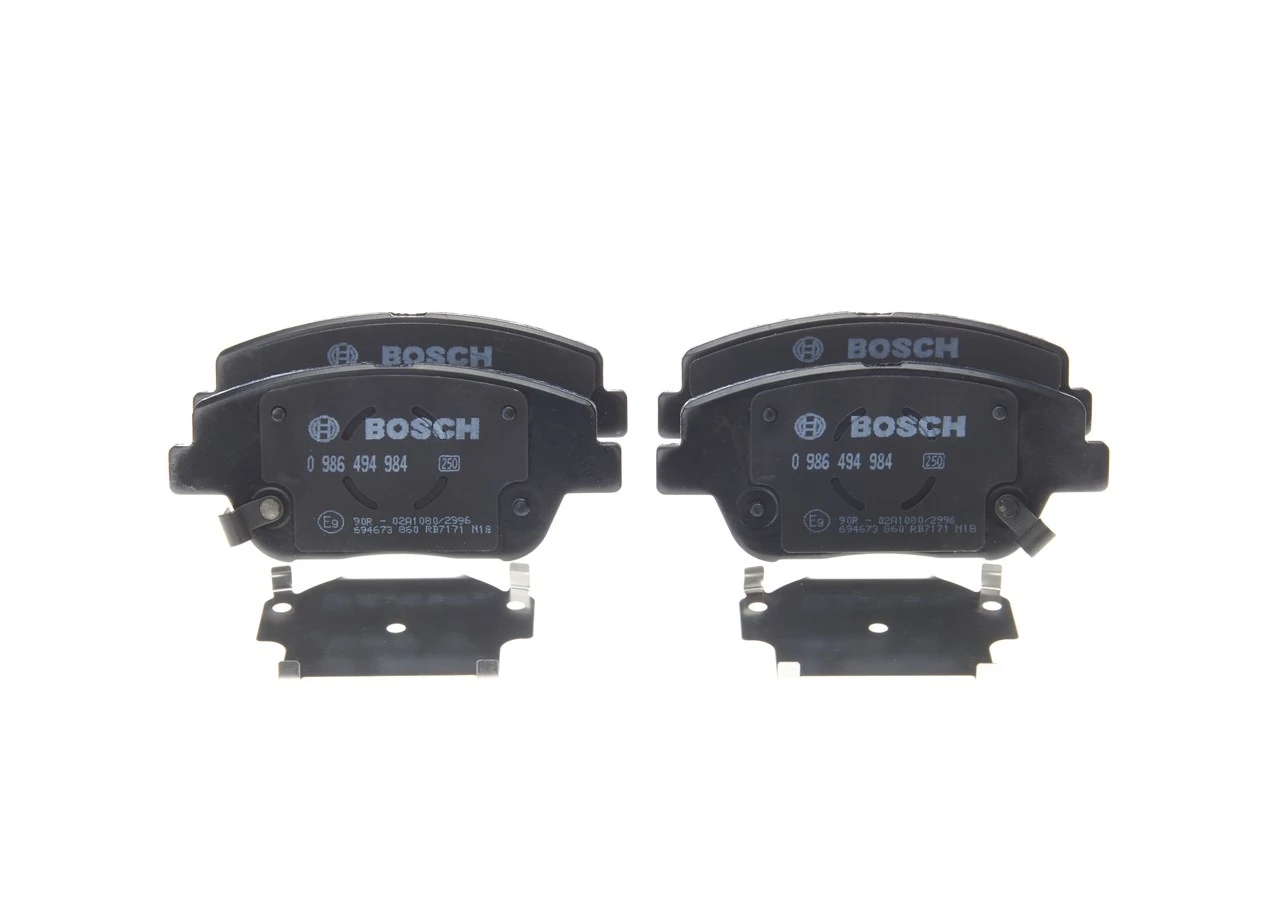 Купити 0986494984 Bosch Колодки гальмівні передні, дискові