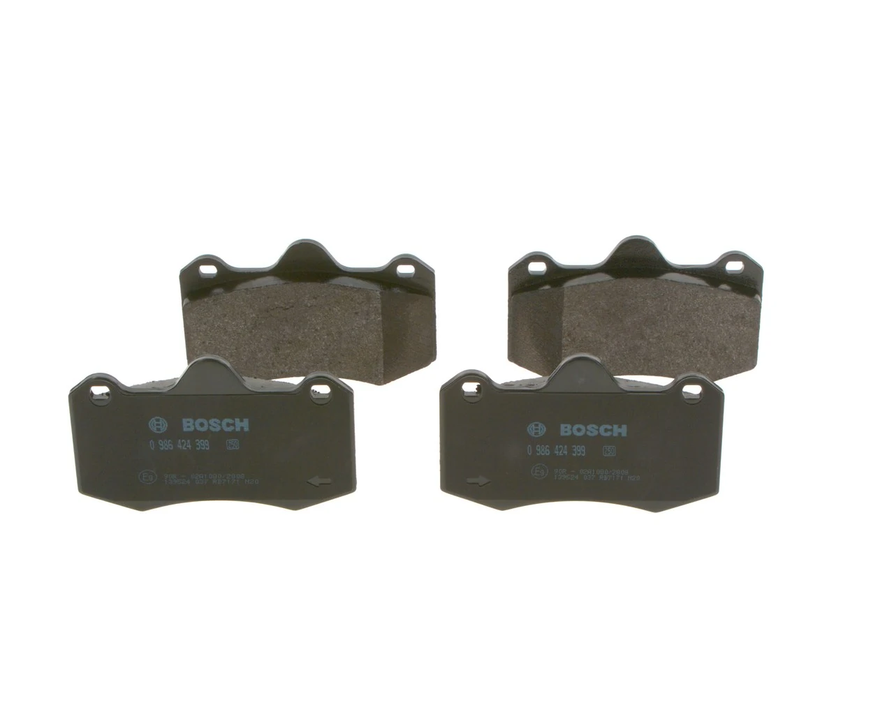 Гальмівні колодки Bosch 0986424399 ціна, від 14.11 USD